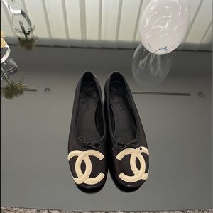 Quilted Chanel Flats